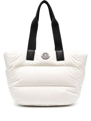 Moncler Caradoc quilted tote bag - White