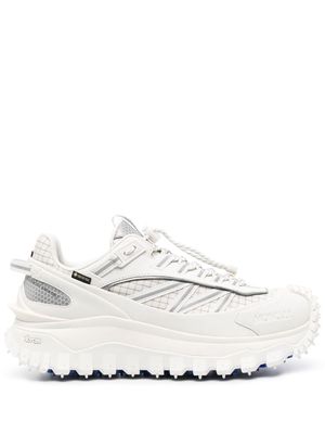 Moncler chunky lace-up sneakers - White