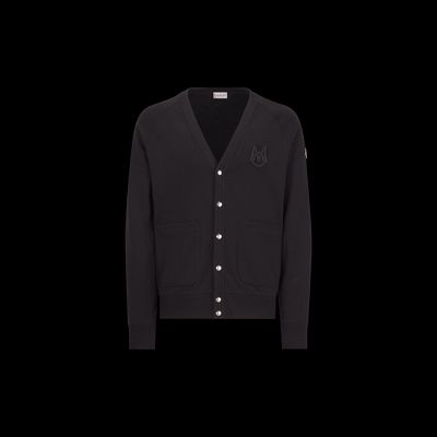 MONCLER COLLECTION Cardigan à monogramme brodé