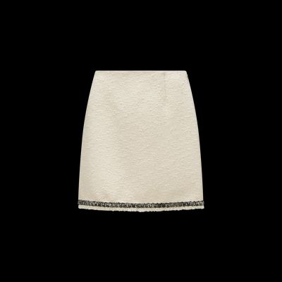 MONCLER COLLECTION Mini-jupe en tweed