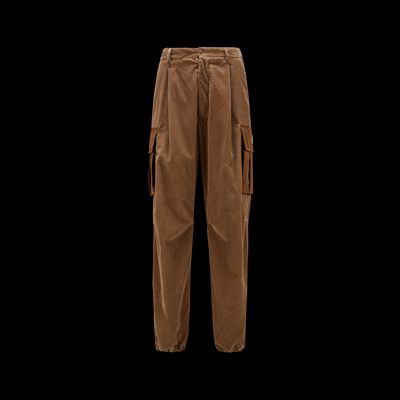 MONCLER COLLECTION Pantalon cargo en velours côtelé