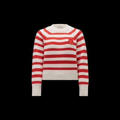 MONCLER COLLECTION Pull en laine rayée