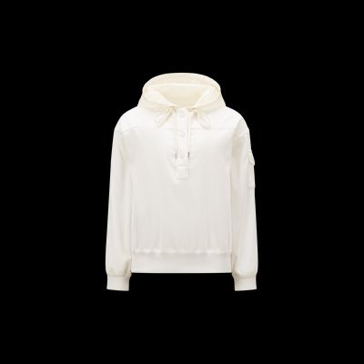 MONCLER COLLECTION Sweat à capuche en velours côtelé