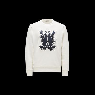 MONCLER COLLECTION Sweat-shirt à logo hockey