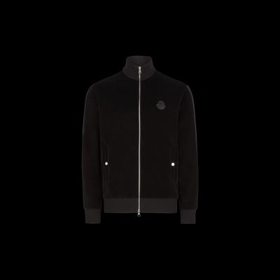 MONCLER COLLECTION Sweat zippé en chenille