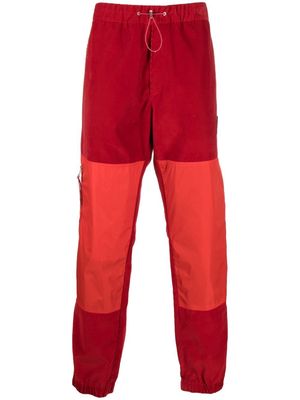 Moncler colour-blocked track pants - Red