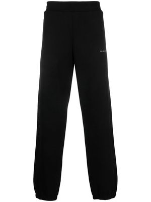 Moncler cotton logo-embellished joggers - Black