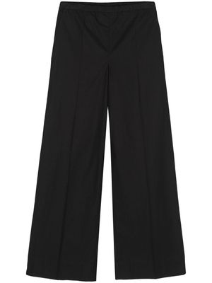 Moncler cotton palazzo pants - Black