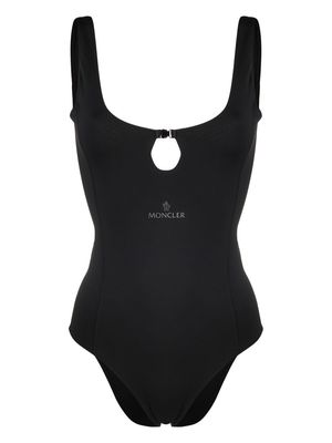 Moncler cut-out one-piece swimsuit - Black
