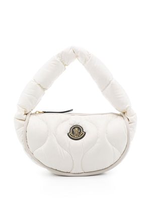 Moncler Delilah quilted shoulder bag - White