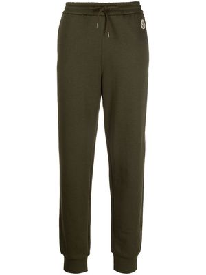 Moncler Drawcord cuffed pants - Green