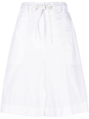 Moncler drawstring bermuda shorts - White
