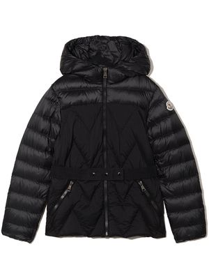 Moncler Enfant Arialda hooded down jacket - Black