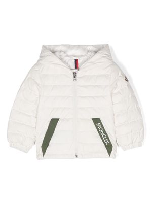 Moncler Enfant Atsu hooded padded jacket - Neutrals