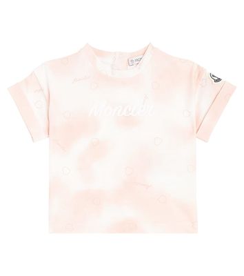 Moncler Enfant Baby cotton-blend jersey T-shirt