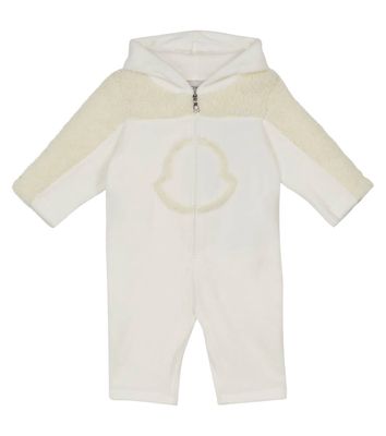 Moncler Enfant Baby embroidered onesie