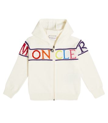 Moncler Enfant Baby logo hoodie