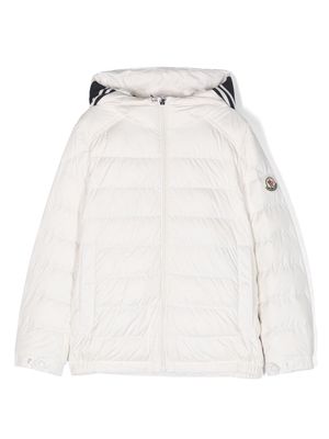 Moncler Enfant Cornour hooded down jacket - White