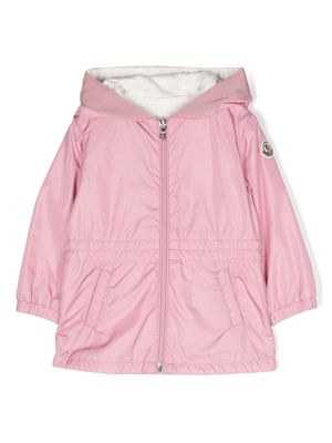 Moncler Enfant hooded rain jacket - Pink