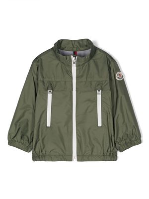 Moncler Enfant Iniko water-repellent jcket - Green