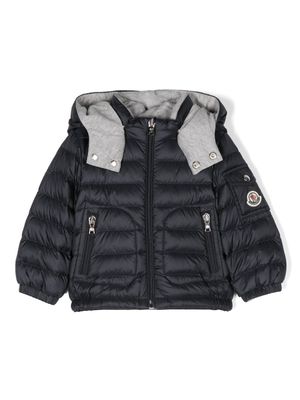 Moncler Enfant Lauros quilted hooded jacket - Blue