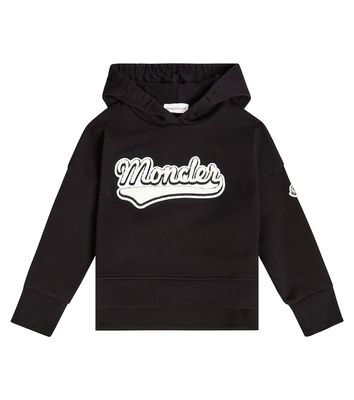 Moncler Enfant Logo cotton hoodie
