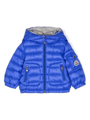 Moncler Enfant padded long-sleeved jacket - Blue