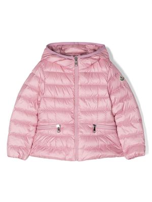 Moncler Enfant padded long-sleeved jacket - Pink