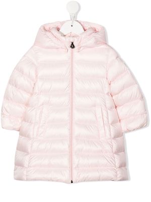 Moncler Enfant quilted padded coat - Pink