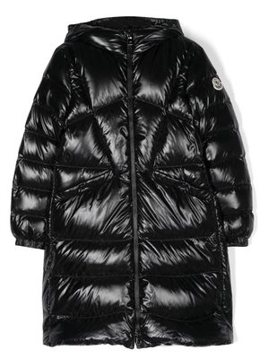 Moncler Enfant Slelenga hooded coat - Black