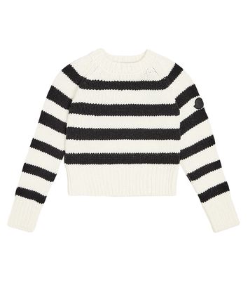 Moncler Enfant Striped wool sweater