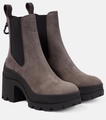 Moncler Envile suede Chelsea boots