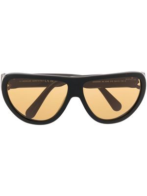 Moncler Eyewear Andozine pilot-frame sunglasses - Black