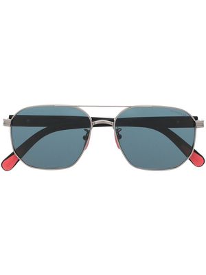 Moncler Eyewear ML 0242-H pilot-frame sunglasses - Black