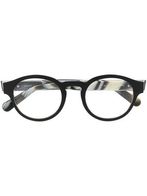 Moncler Eyewear ML5122 round-frame optical glasses - Black