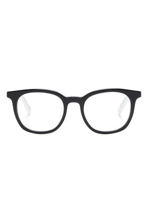 Moncler Eyewear ML5207 two-tone square-frame glasses - Black