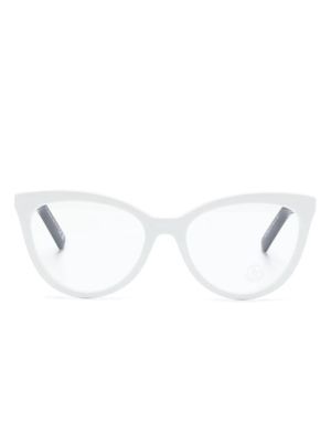 Moncler Eyewear ML5208 021 cat-eye glasses - White