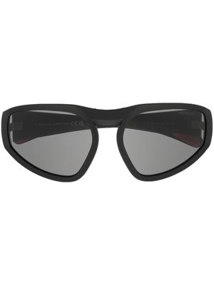 Moncler Eyewear Pentagra geometric sunglasses - Black