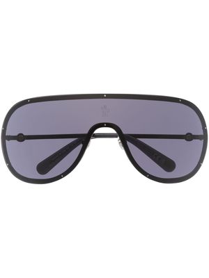 Moncler Eyewear pilot-frame tinted-lense sunglasses - Black