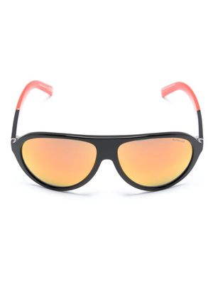 Moncler Eyewear Roque oversized mirrored sunglasses - Black