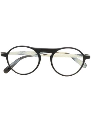 Moncler Eyewear round-frame glasses - Black