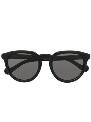 Moncler Eyewear round-frame tinted sunglasses - Black