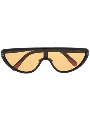 Moncler Eyewear Vitesse shield sunglasses - Black