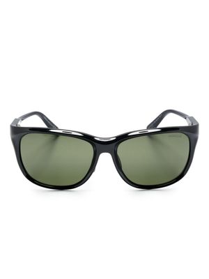 Moncler Eyewear x FRGMT biker-frame sunglasses - Black