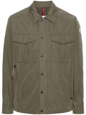 Moncler Frema water-repellent shirt jacket - Green