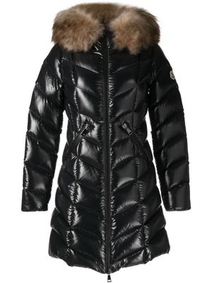 Moncler Fulmarus hooded quilted coat - Black