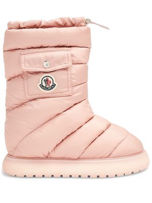 Moncler Gaia Pocket padded snow boots - Pink