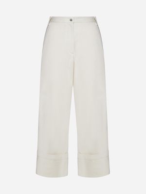 Moncler Genius Flared Cropped Jeans