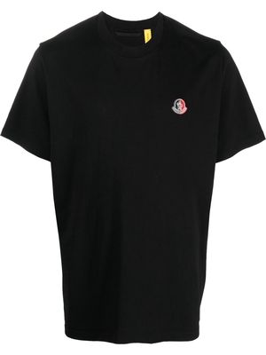 Moncler Genius logo-patch short-sleeve T-shirt - Black
