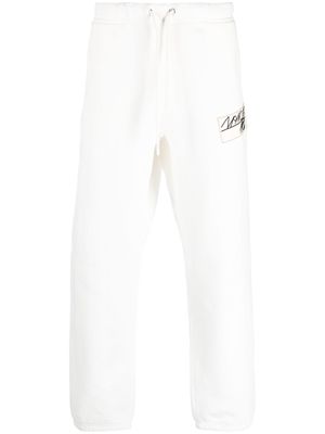 Moncler Genius logo-patch track pants - White